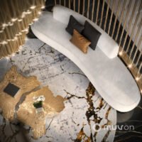 Soleil Residences by Boca do Lobo - Detalhe lobby Soleil Residences by Boca do Lobo - Detalhe lobby