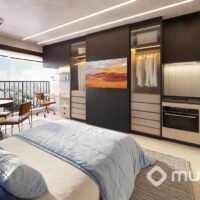 The Collection Vila Mariana - Perspetciva 25m² - Decorado The Collection Vila Mariana - Perspetciva 25m² - Decorado