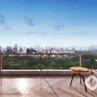 The View Ibirapuera - Vista do living The View Ibirapuera - Vista do living