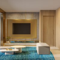 Living Grand Exclusive Tucuruvi - Perspectiva living ampliado de 87m² Living Grand Exclusive Tucuruvi - Perspectiva living ampliado de 87m²