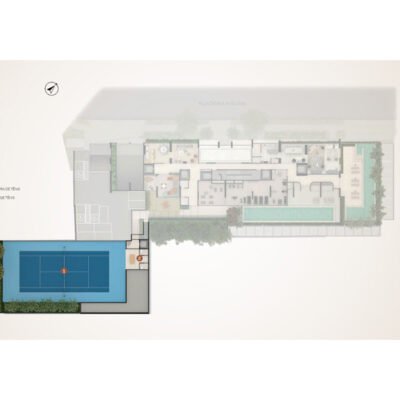 The Palace Oasis - Implantação 2º pavimento The Palace Oasis - Implantação 2º pavimento