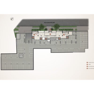 The Palace Oasis - Implantação térreo The Palace Oasis - Implantação térreo