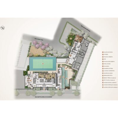 The Palace Royal - Implantação lazer The Palace Royal - Implantação lazer