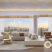 The Palace Royal - Perspectiva living 177m² The Palace Royal - Perspectiva living 177m²