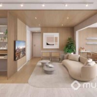 Lume House Vila Prudente - Perspectiva living 69m² Lume House Vila Prudente - Perspectiva living 69m²