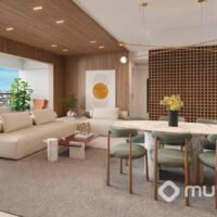 Lume House Vila Prudente - Perspectiva living 71m² Lume House Vila Prudente - Perspectiva living 71m²