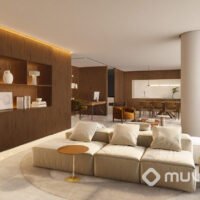 Tess Brooklin - Perspectiva living 170m² Tess Brooklin - Perspectiva living 170m²