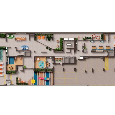 Altus Nova Klabin - Implantação 4º pavimento Altus Nova Klabin - Implantação 4º pavimento