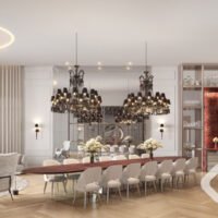 Le Six Apartments - Salão de festas Le Six Apartments - Salão de festas