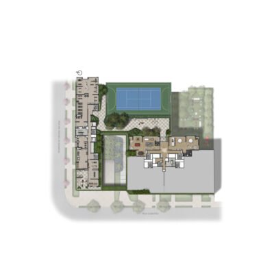 Le Six Residences - Implantação 1º pavimento Le Six Residences - Implantação 1º pavimento