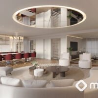 Le Six Residences - Perspectiva living 245m² Le Six Residences - Perspectiva living 245m²