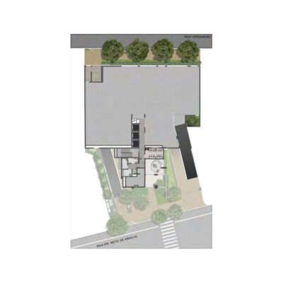 MAC Vila Mariana - Implantação 1º pavimento MAC Vila Mariana - Implantação 1º pavimento