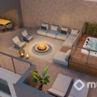 MAC Vila Mariana - Perspectiva penthouse 198m² MAC Vila Mariana - Perspectiva penthouse 198m²