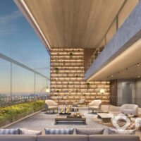 Vista Cyrela Milano - Perspectiva penthouse 710m² Vista Cyrela Milano - Perspectiva penthouse 710m²