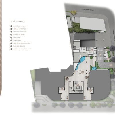 Epic Design by Pininfarina - Implantação térreo Epic Design by Pininfarina - Implantação térreo