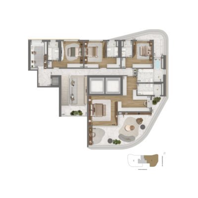 Epic Design by Pininfarina - Planta 576m² - Casa superior Epic Design by Pininfarina - Planta 576m² - Casa superior