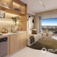 Blue Marine - Perspectiva living 34m² Blue Marine - Perspectiva living 34m²