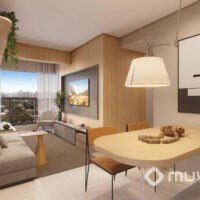 Blue Marine - Perspectiva living 56m² Blue Marine - Perspectiva living 56m²