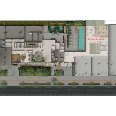 Eucalys Moema - Implantação térreo Eucalys Moema - Implantação térreo