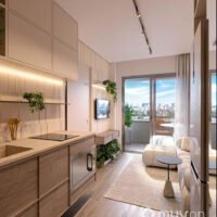 Today Ibirapuera - Perspectiva 29m² 1 dorm Today Ibirapuera - Perspectiva 29m² 1 dorm