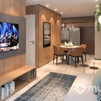 Upper Brooklin - Perspectiva 66m² - 2 dorms Upper Brooklin - Perspectiva 66m² - 2 dorms