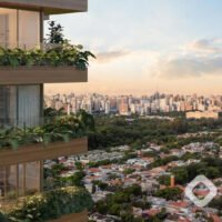 Vista Parque Ibirapuera - Perspectiva conceito vista Vista Parque Ibirapuera - Perspectiva conceito vista