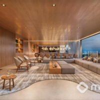 Vista Parque Ibirapuera - Perspectiva living 453m² Vista Parque Ibirapuera - Perspectiva living 453m²