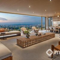Vista Parque Ibirapuera - Perspectiva living 373m² Vista Parque Ibirapuera - Perspectiva living 373m²