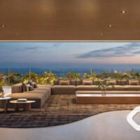 Vista Parque Ibirapuera - Perspectiva living 453m² Vista Parque Ibirapuera - Perspectiva living 453m²