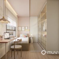 Axis Campo Belo - Perspectiva suíte 2 Axis Campo Belo - Perspectiva suíte 2