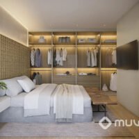 Axis Campo Belo - Perspectiva suíte master Axis Campo Belo - Perspectiva suíte master