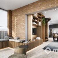 B.Long Ibirapuera - Perspectiva apartamento B.Long Ibirapuera - Perspectiva apartamento