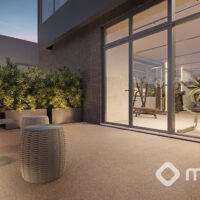 Casa Piauí Higienópolis - Lounge externo do fitness Casa Piauí Higienópolis - Lounge externo do fitness