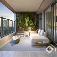 Casa Piauí Higienópolis - Perspectiva terraço Casa Piauí Higienópolis - Perspectiva terraço