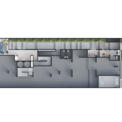 Grafik Moema - Implantação térreo Grafik Moema - Implantação térreo