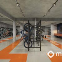 Helbor Collage Bela Vista - Bicicletário Helbor Collage Bela Vista - Bicicletário