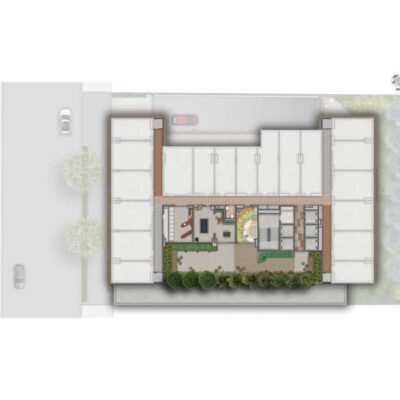 Helbor Collage Bela Vista - Implantação 2º pavimento Helbor Collage Bela Vista - Implantação 2º pavimento