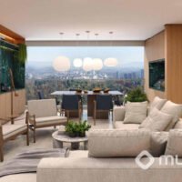 Lumen Campo Belo - Perspectiva living terraço 105m² Lumen Campo Belo - Perspectiva living terraço 105m²