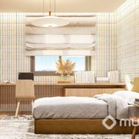 Lumen Campo Belo - Perspectiva suíte 2 105m² Lumen Campo Belo - Perspectiva suíte 2 105m²