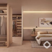 Lumine Campo Belo - Perspectiva suíte master Lumine Campo Belo - Perspectiva suíte master