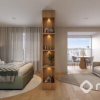 Raízes Premium Campo Belo - Perspectiva 38m² Raízes Premium Campo Belo - Perspectiva 38m²