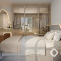 Raízes Premium Campo Belo - Perspectiva suíte 85m² Raízes Premium Campo Belo - Perspectiva suíte 85m²