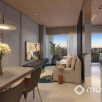 Reserva São Caetano Parque - Perspectiva living 59m² Reserva São Caetano Parque - Perspectiva living 59m²