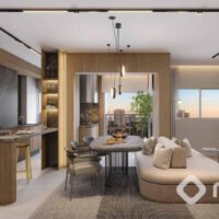 Reserva São Caetano Parque - Perspectiva living ampliado 76m² ou 79m² Reserva São Caetano Parque - Perspectiva living ampliado 76m² ou 79m²