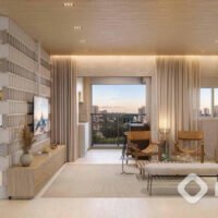 Reserva São Caetano Parque - Perspectiva living ampliado 89m² Reserva São Caetano Parque - Perspectiva living ampliado 89m²