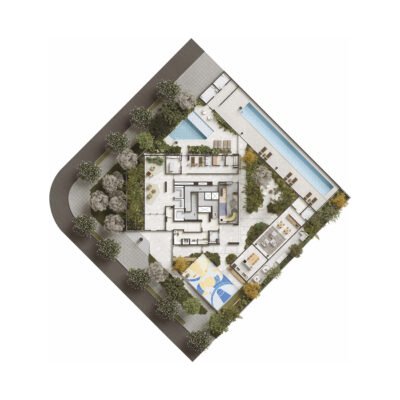 Singular Ibirapuera - Implantação térreo Singular Ibirapuera - Implantação térreo