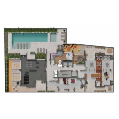 Criare by Tarjab - Implantação lazer Criare by Tarjab - Implantação lazer