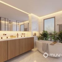 Edson 1400 - Perspectiva banho suíte master Edson 1400 - Perspectiva banho suíte master