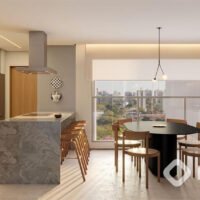 Edson 1400 - Perspectiva varanda e cozinha Edson 1400 - Perspectiva varanda e cozinha