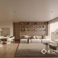 Gavia Moema - Perspectiva living 124m² Gavia Moema - Perspectiva living 124m²